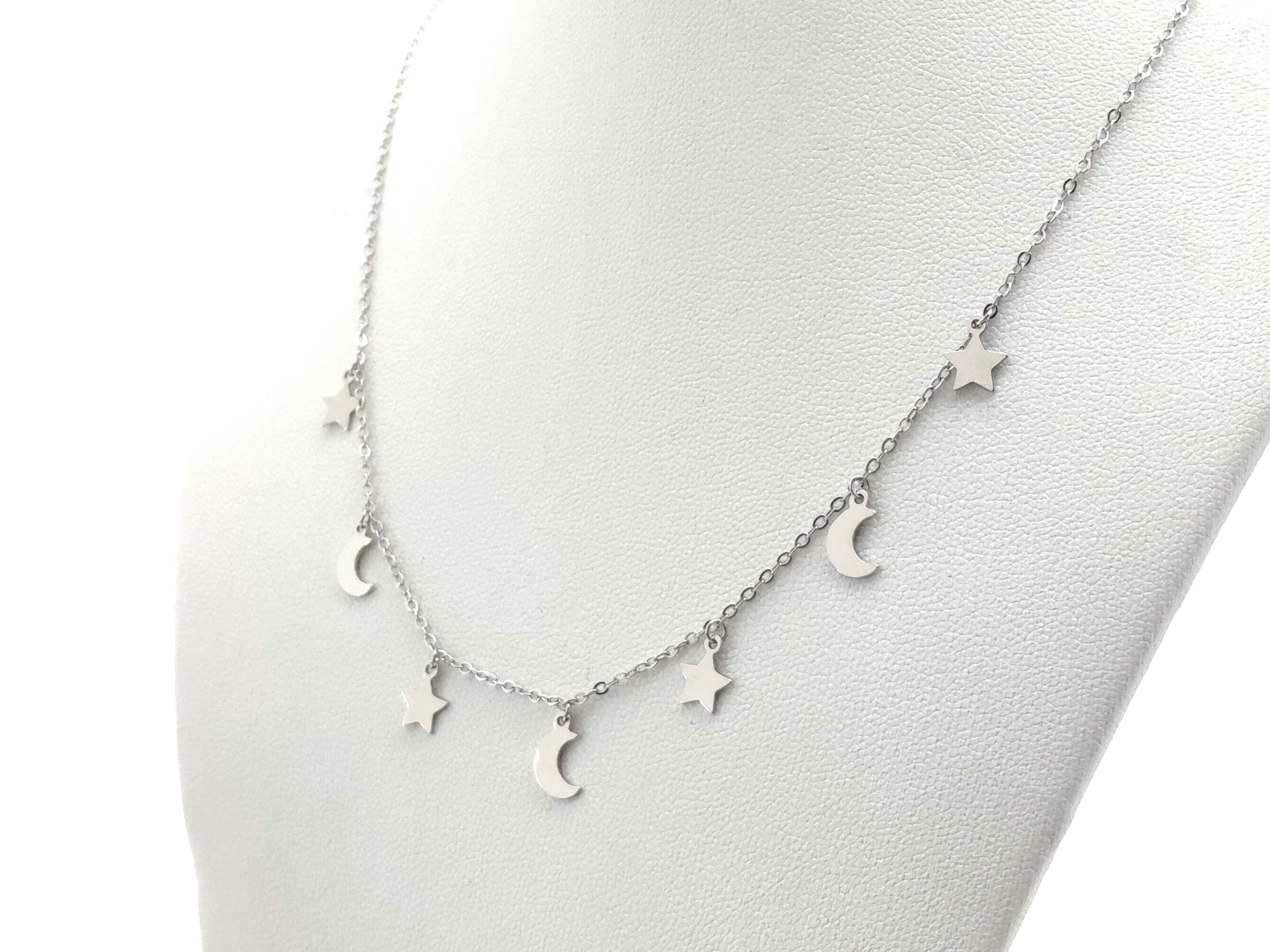 Gargantilla Plata 925mm Con Circonita 22cm