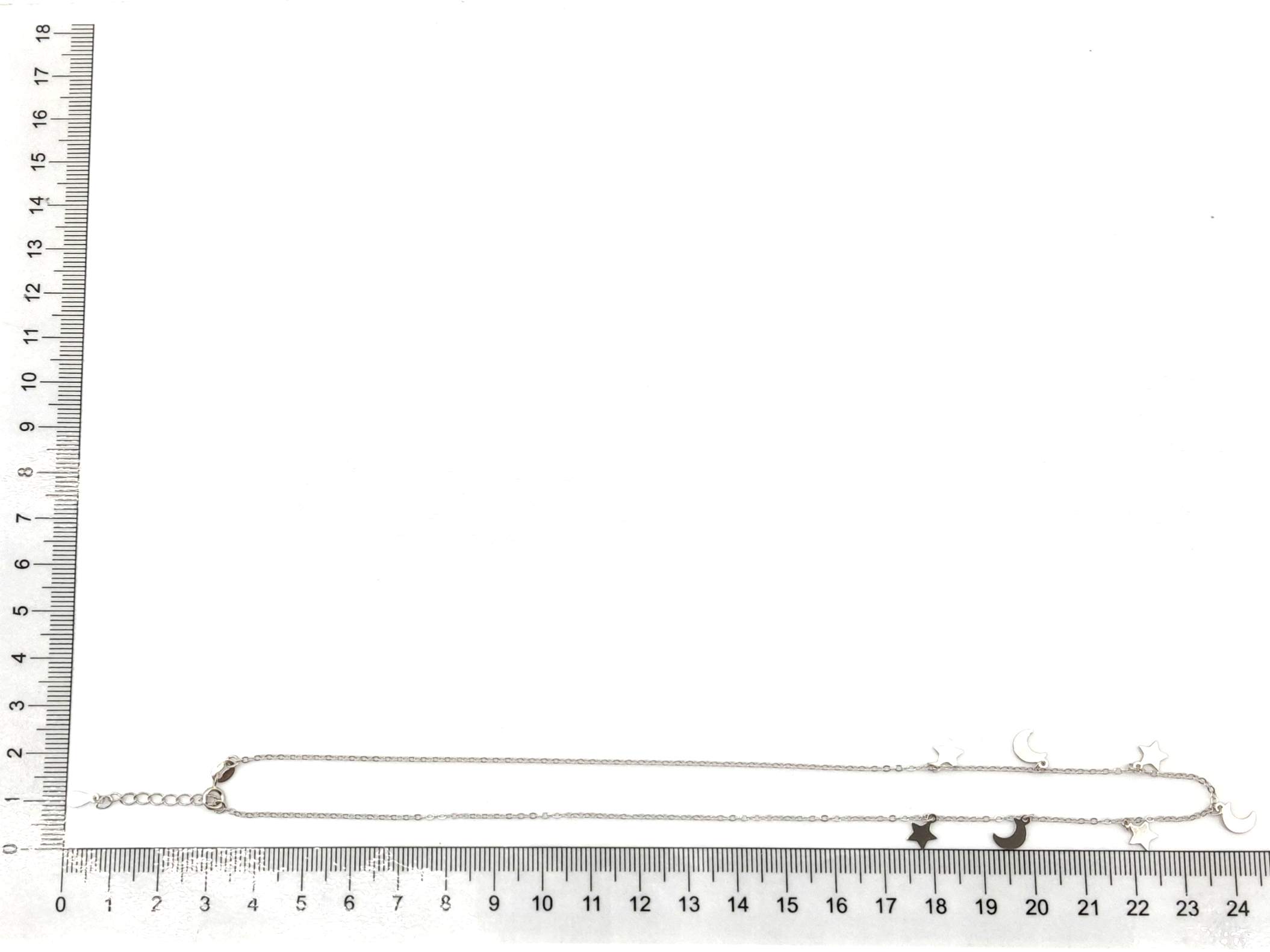Gargantilla Plata 925mm Con Circonita 22cm - Imagen 5