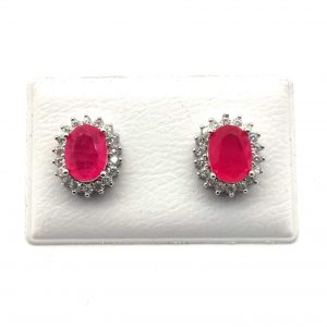 Pendientes Plata 925mm Con Circonita