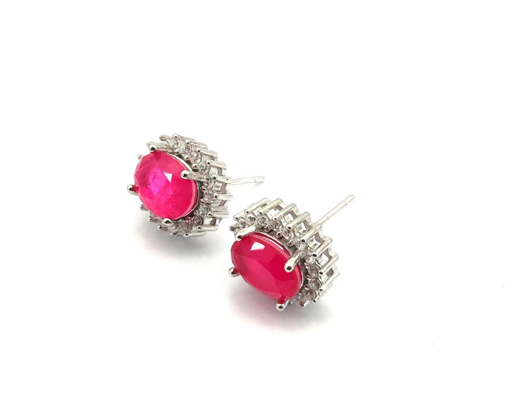 Pendientes Plata 925mm Con Circonita - Imagen 2