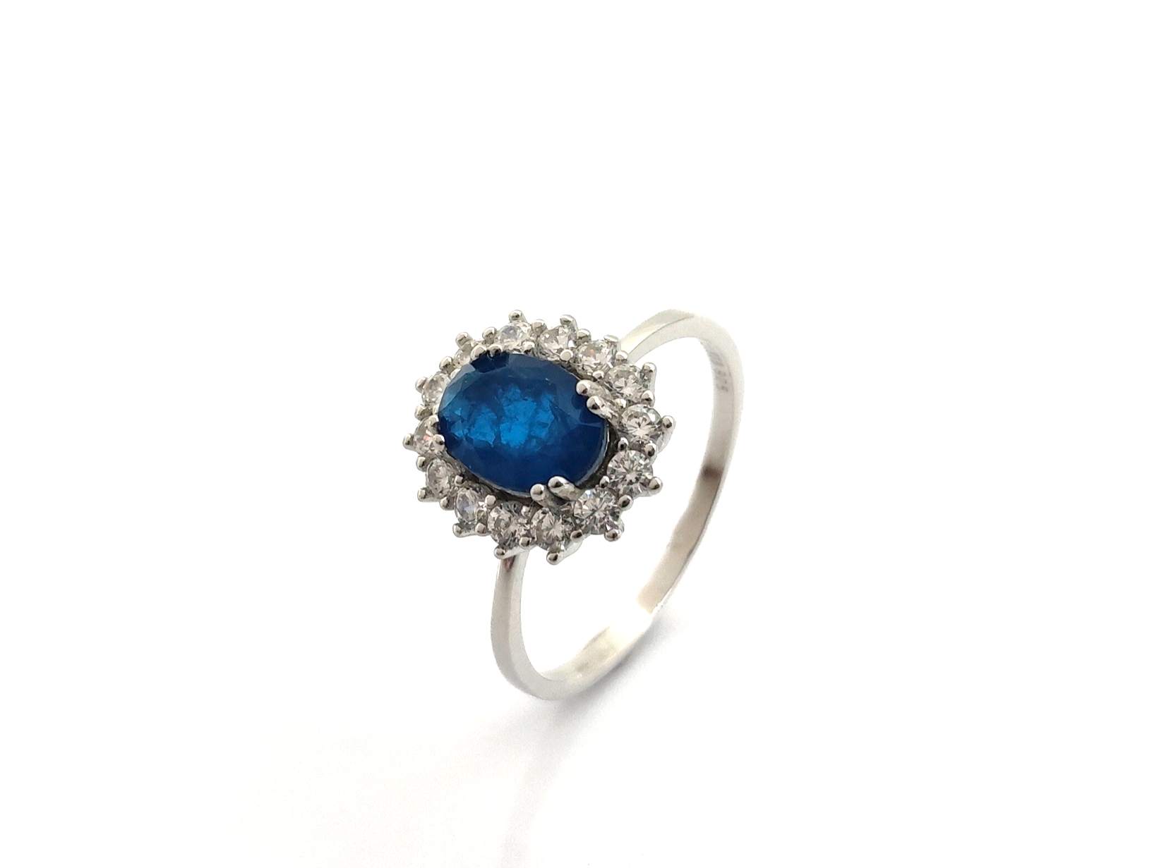 Anillo Plata 925mm Con Circonita