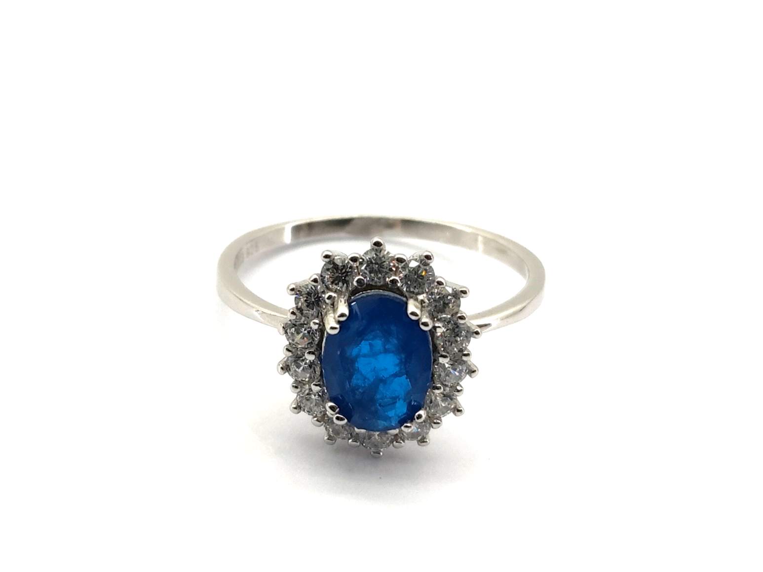 Anillo Plata 925mm Con Circonita - Imagen 2