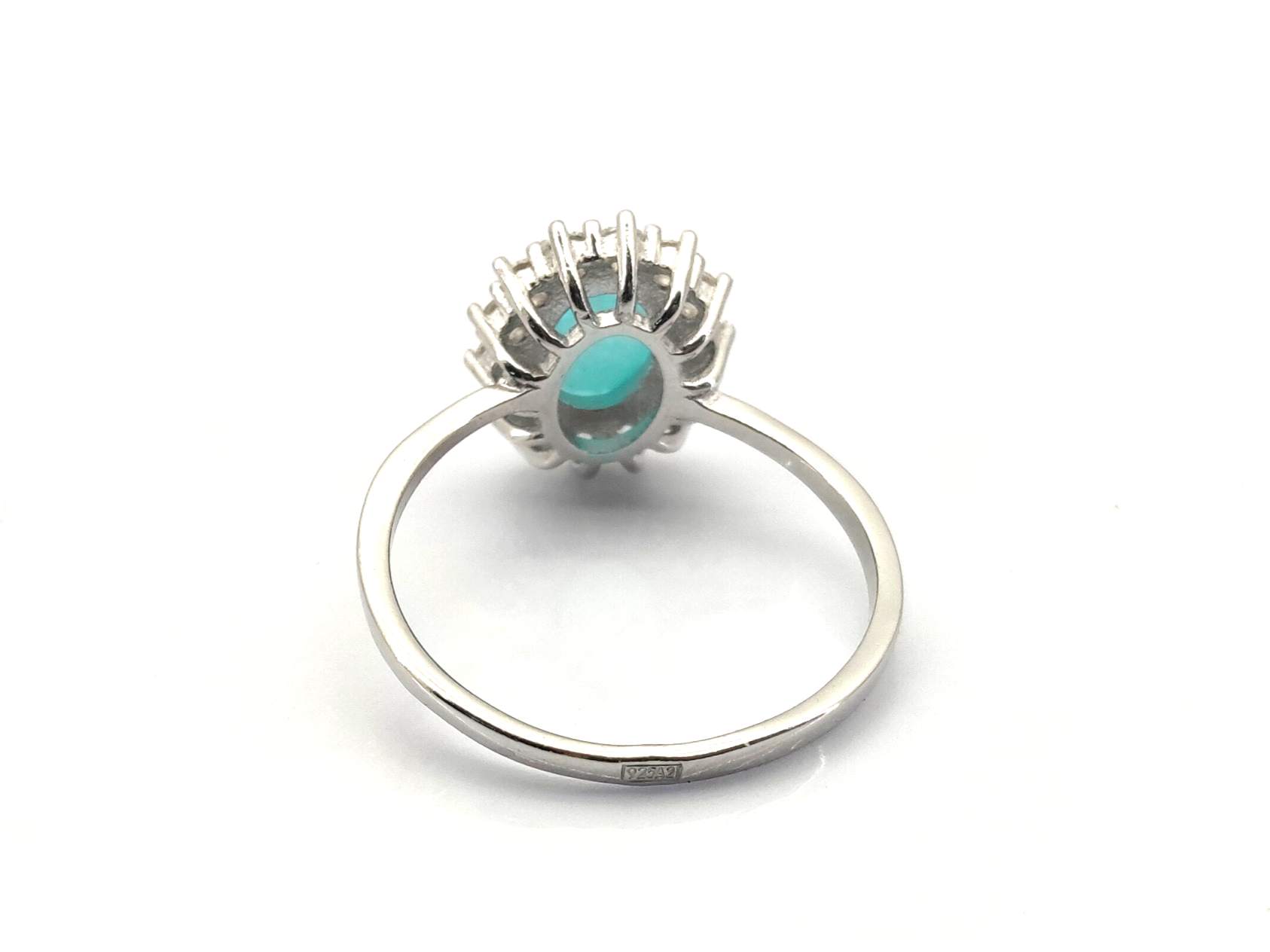 Anillo Plata 925mm Con Circonita - Imagen 4