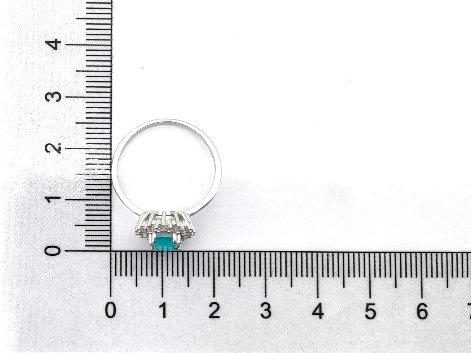 Anillo Plata 925mm Con Circonita - Imagen 5