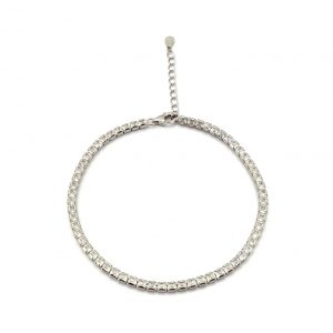 Pulsera Plata 925mm Con Circonita