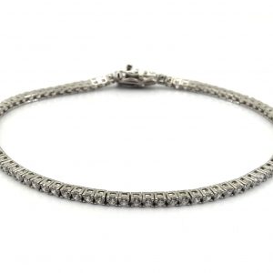 Pulsera Plata 925mm Con Circonita