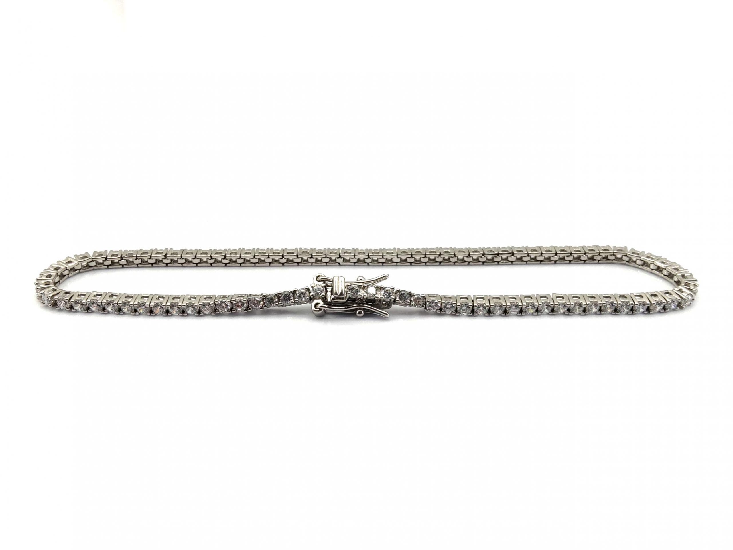 Pulsera Plata 925mm Con Circonita - Imagen 3