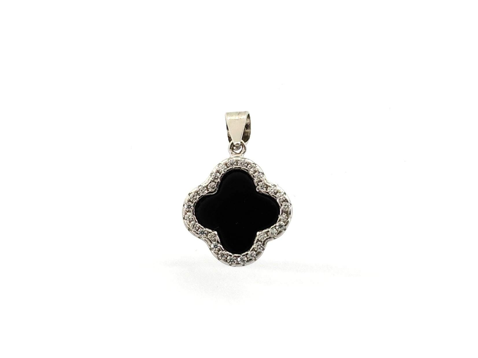 Colgante Plata 925mm Con Onix