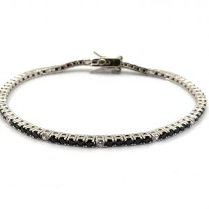 Pulsera Plata 925mm Con Circonita
