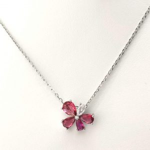 Gargantilla Plata 925mm Con Circonita 22cm