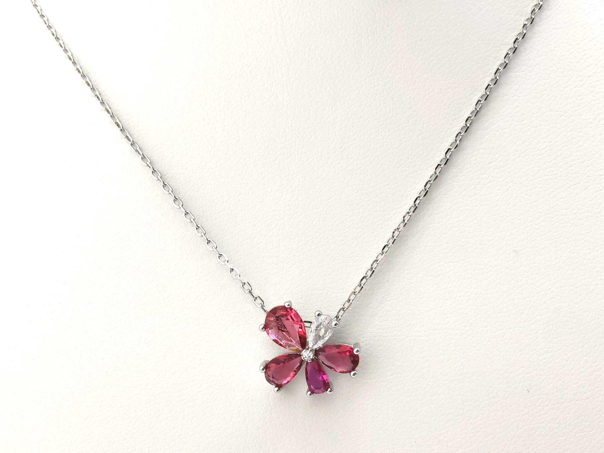Gargantilla Plata 925mm Con Circonita 22cm