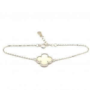 Pulsera Plata 925mm Con Cuarzo