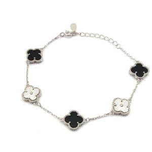 Pulsera Plata 925mm Con Cuarzo