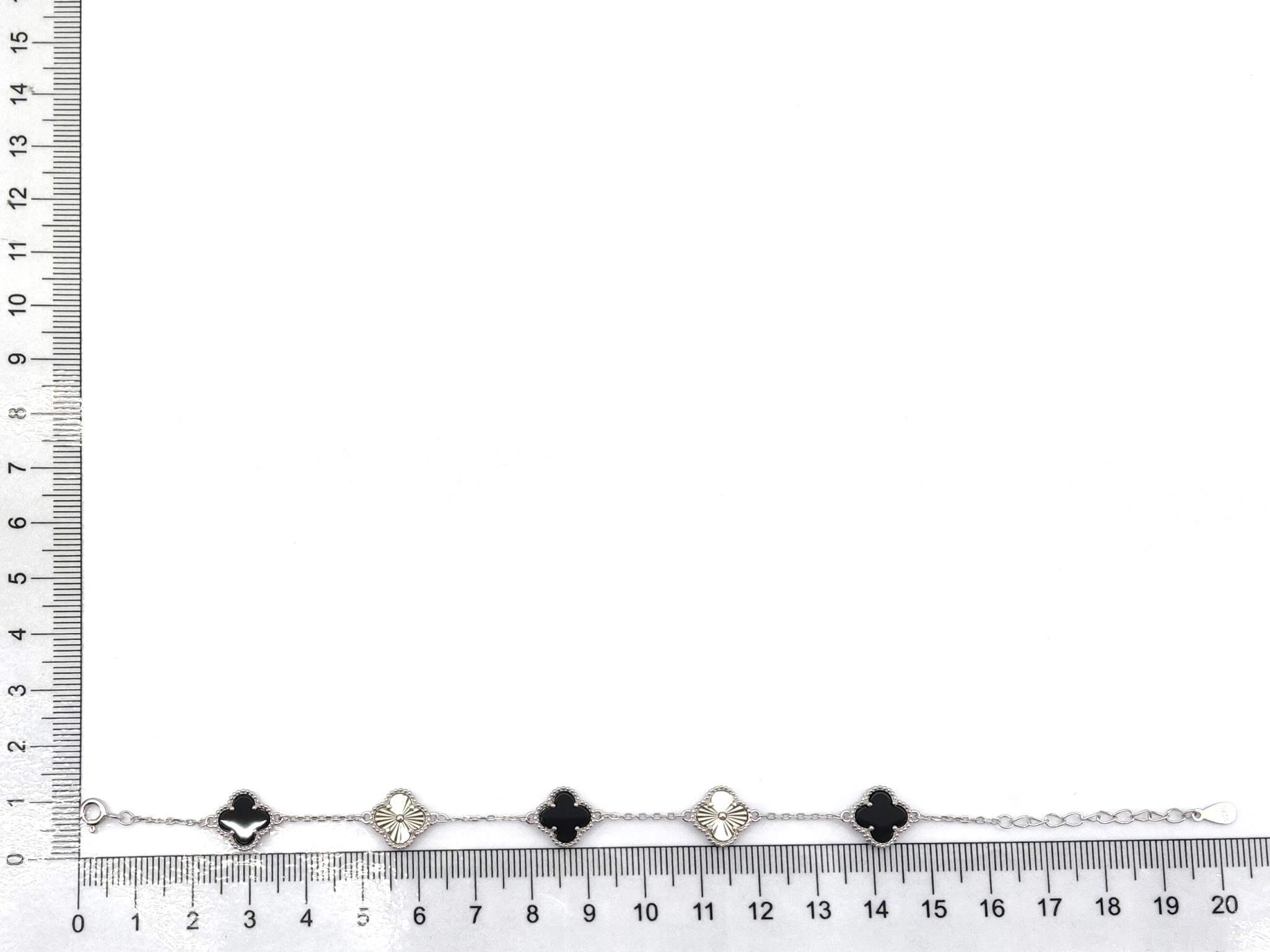 Pulsera Plata 925mm Con Cuarzo - Imagen 5