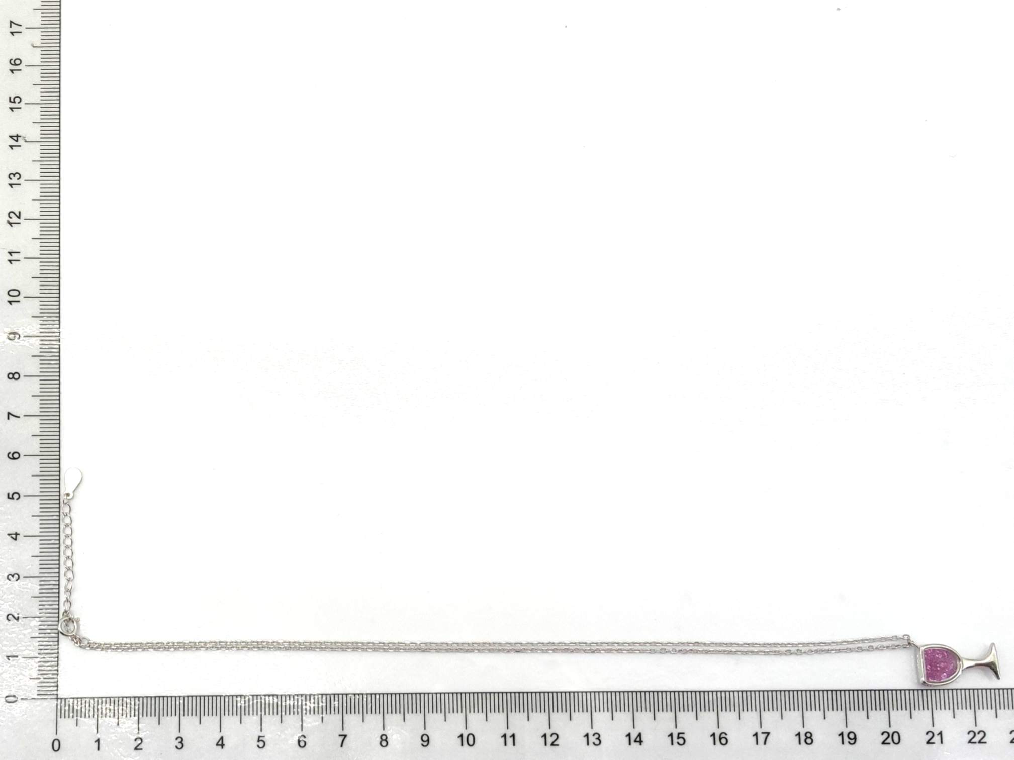 Gargantilla Plata 925mm Con Circonita 22cm - Imagen 5