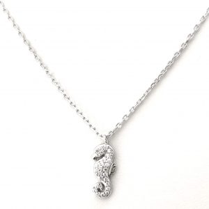 Gargantilla Plata 925mm Con Circonita 22cm
