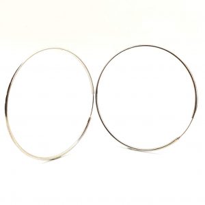 Argollas Plata 925mm