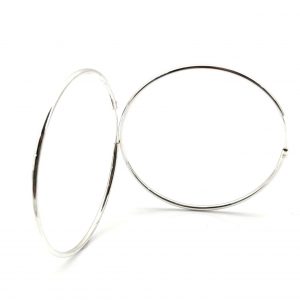 Argollas Plata 925mm
