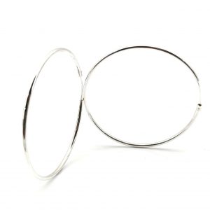 Argollas Plata 925mm