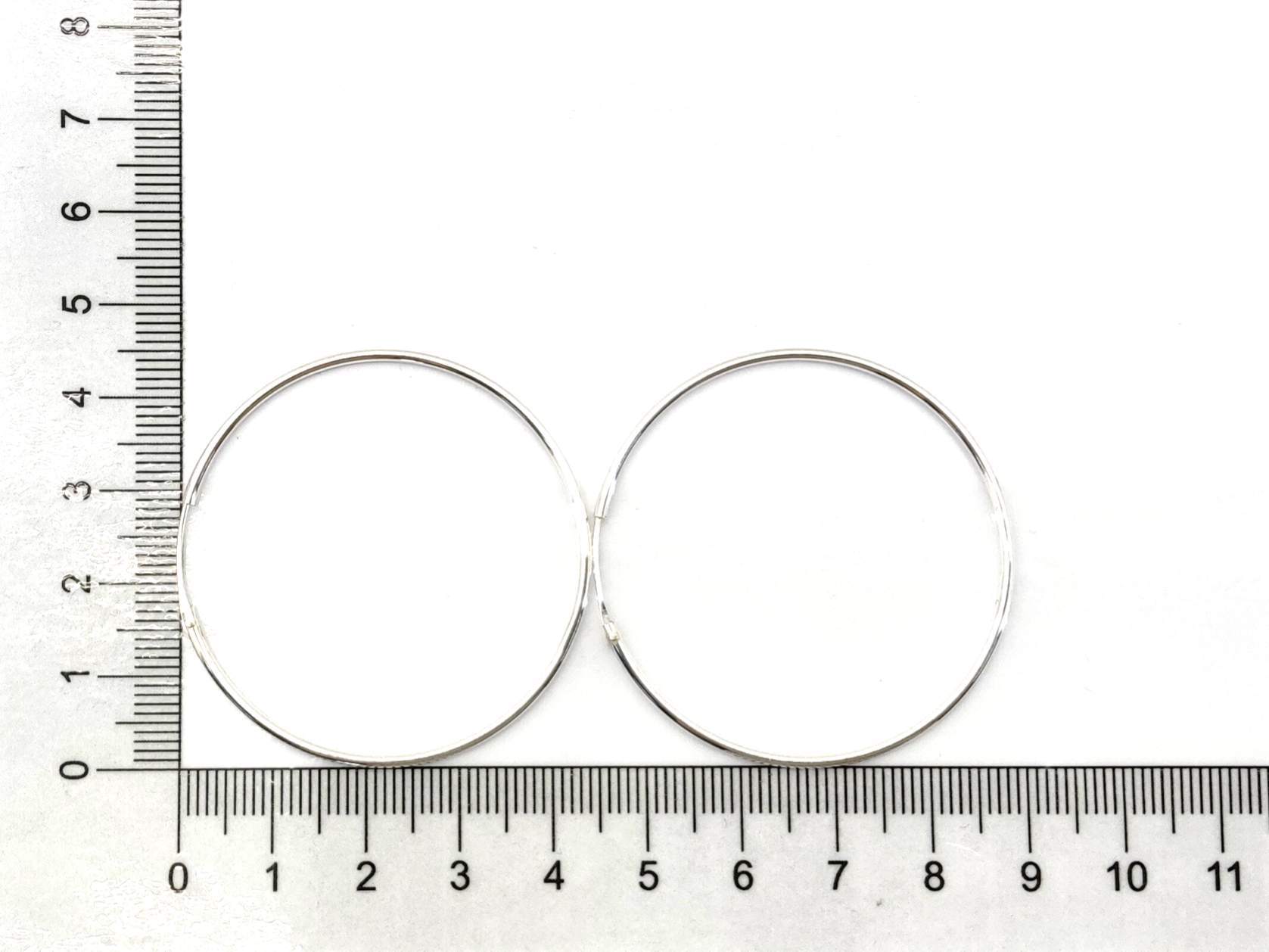Argollas Plata 925mm - Imagen 4