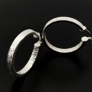 Argollas Plata 925mm