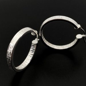 Argollas Plata 925mm