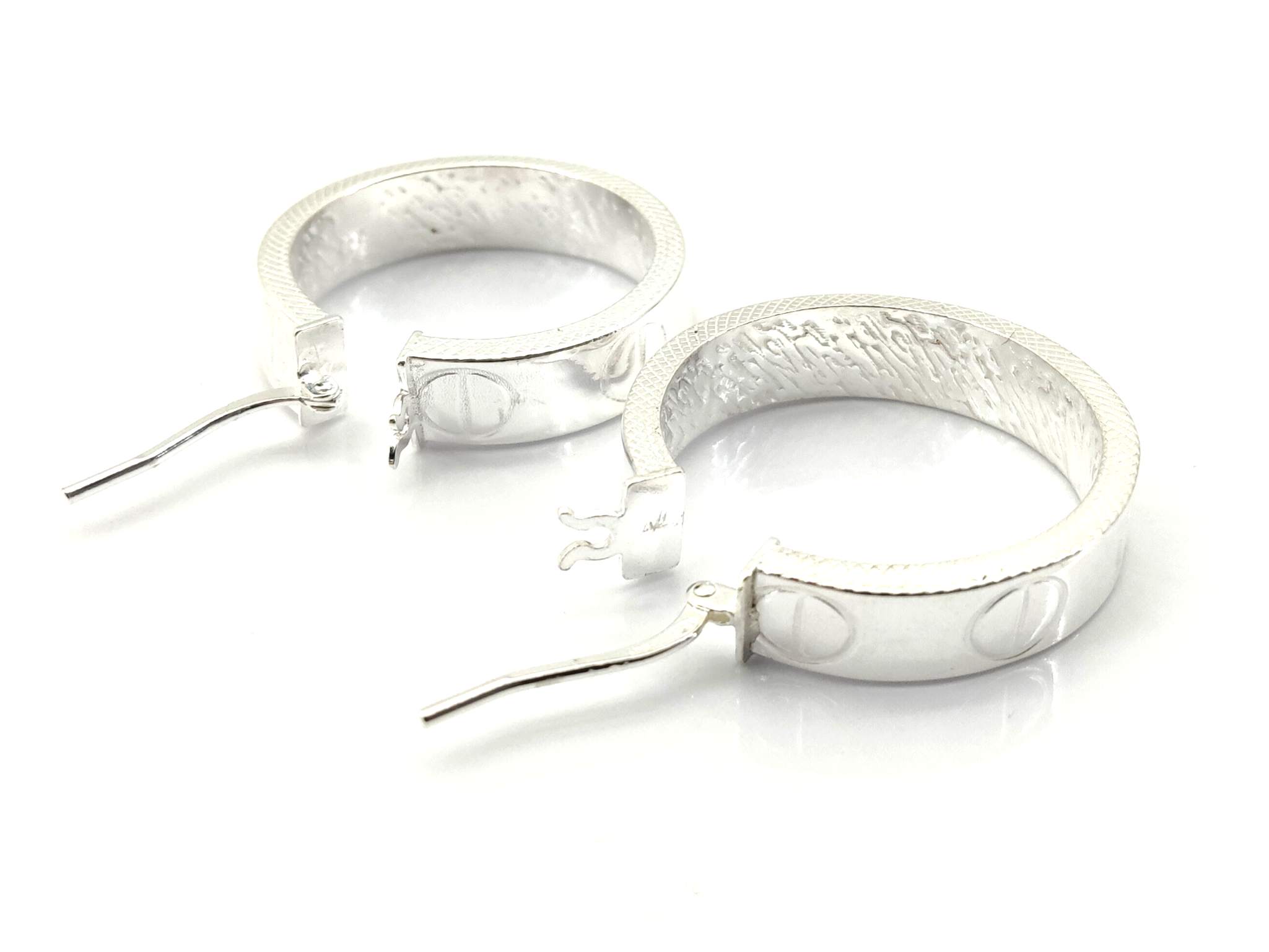 Argollas Plata 925mm - Imagen 3