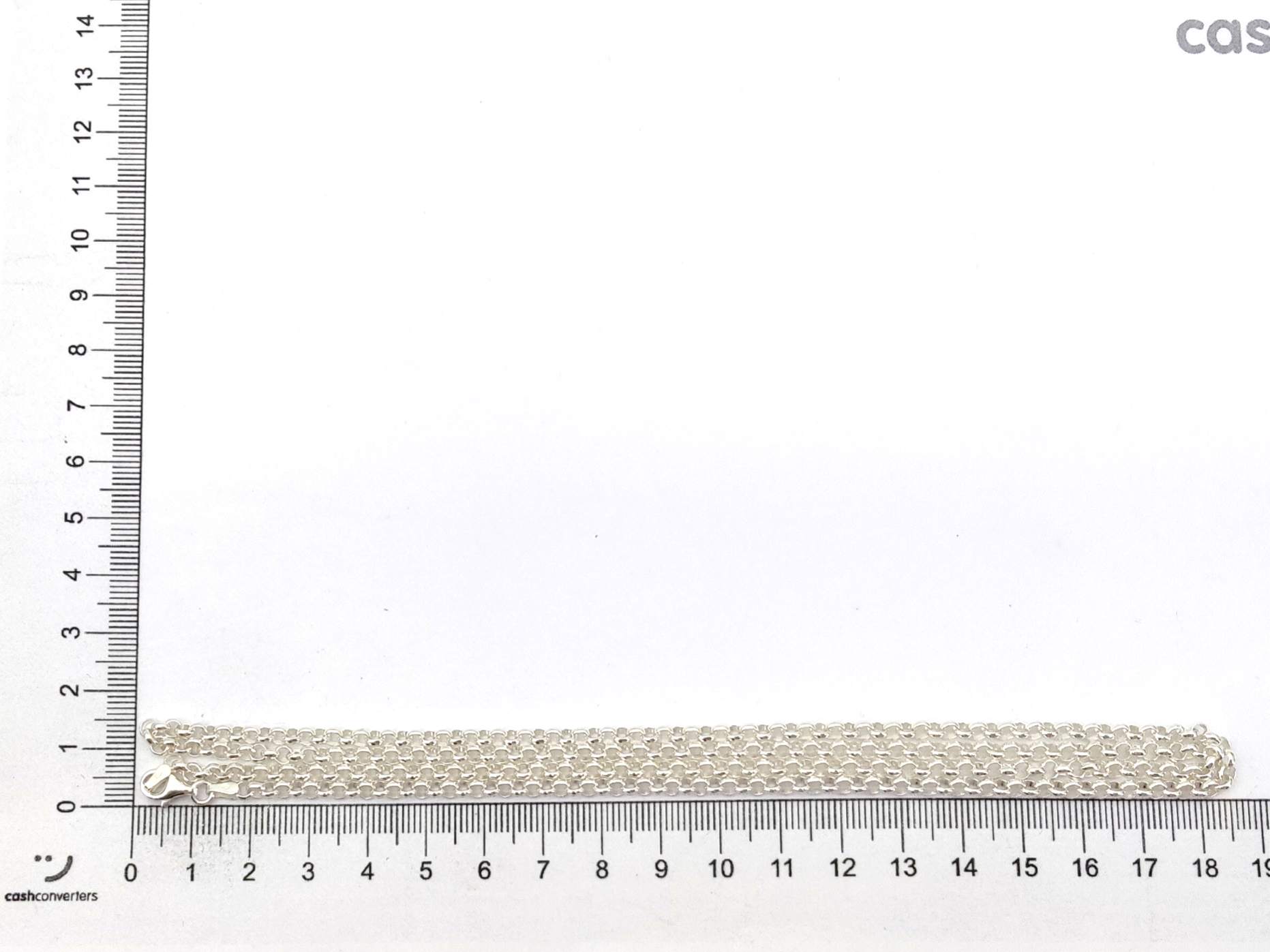 Cadena Plata 925mm 35cm - Imagen 5