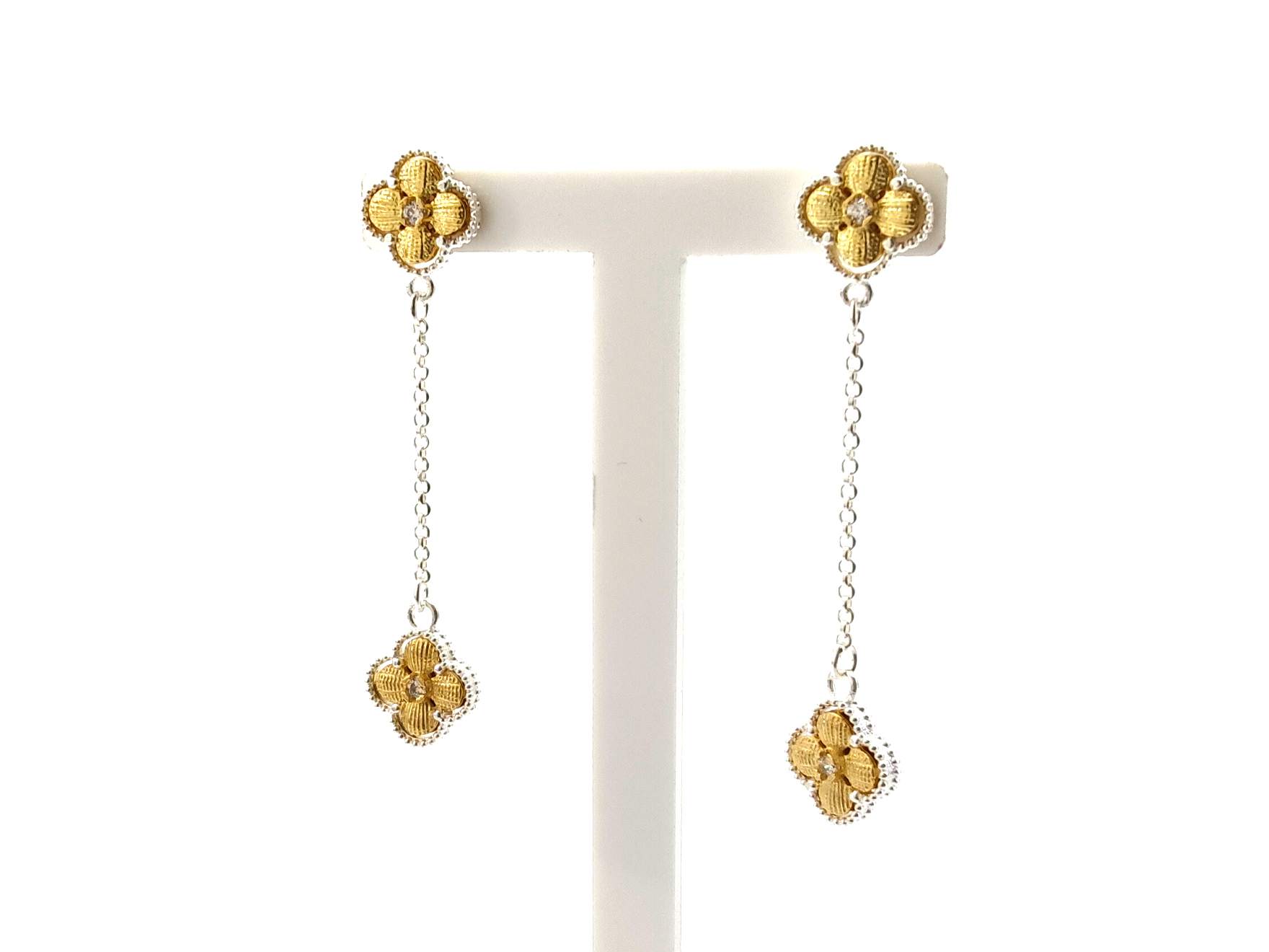 Pendientes Plata 925mm Con Circonita