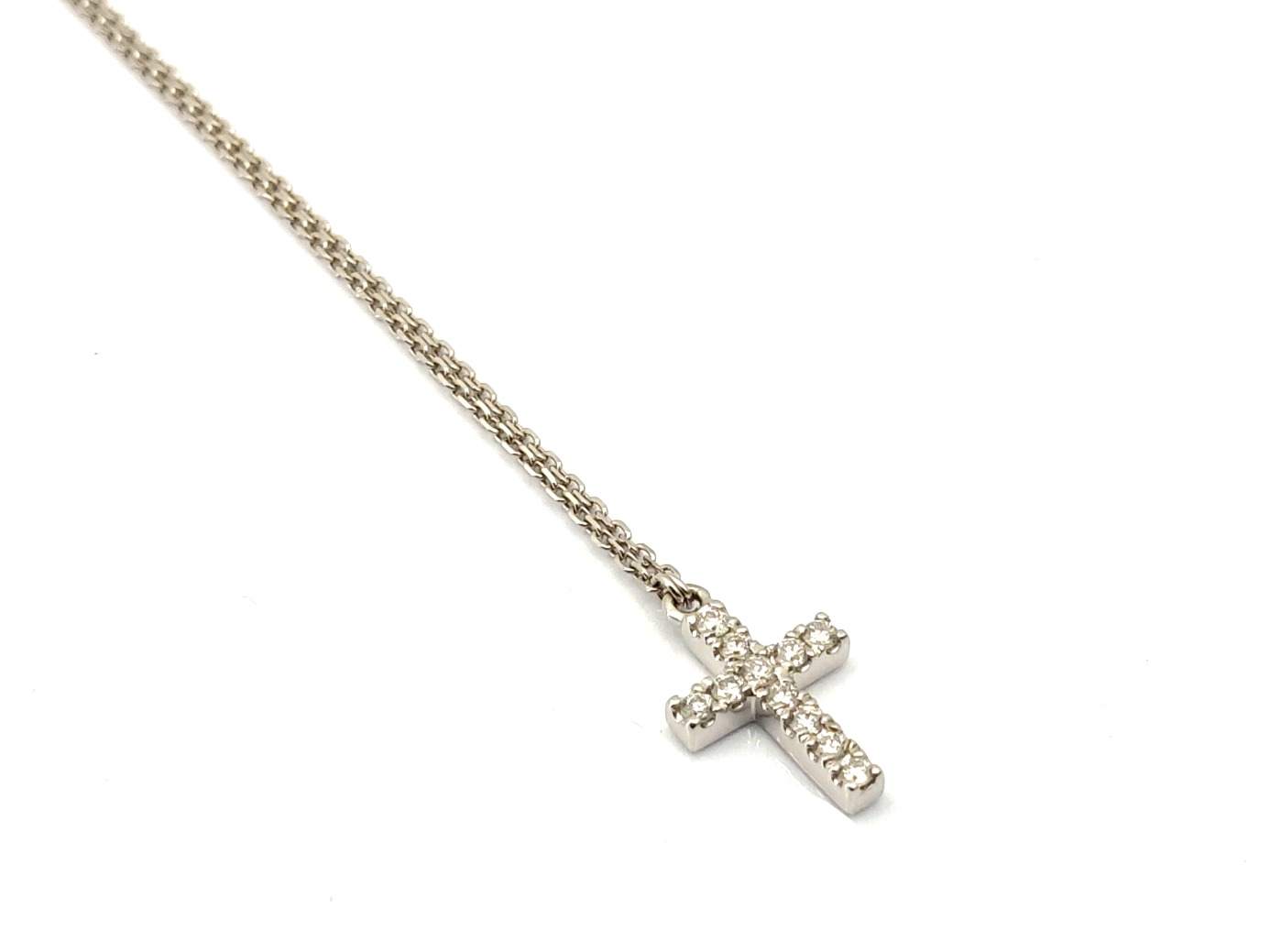 Gargantilla Oro 18k Con Diamante 22cm - Imagen 3