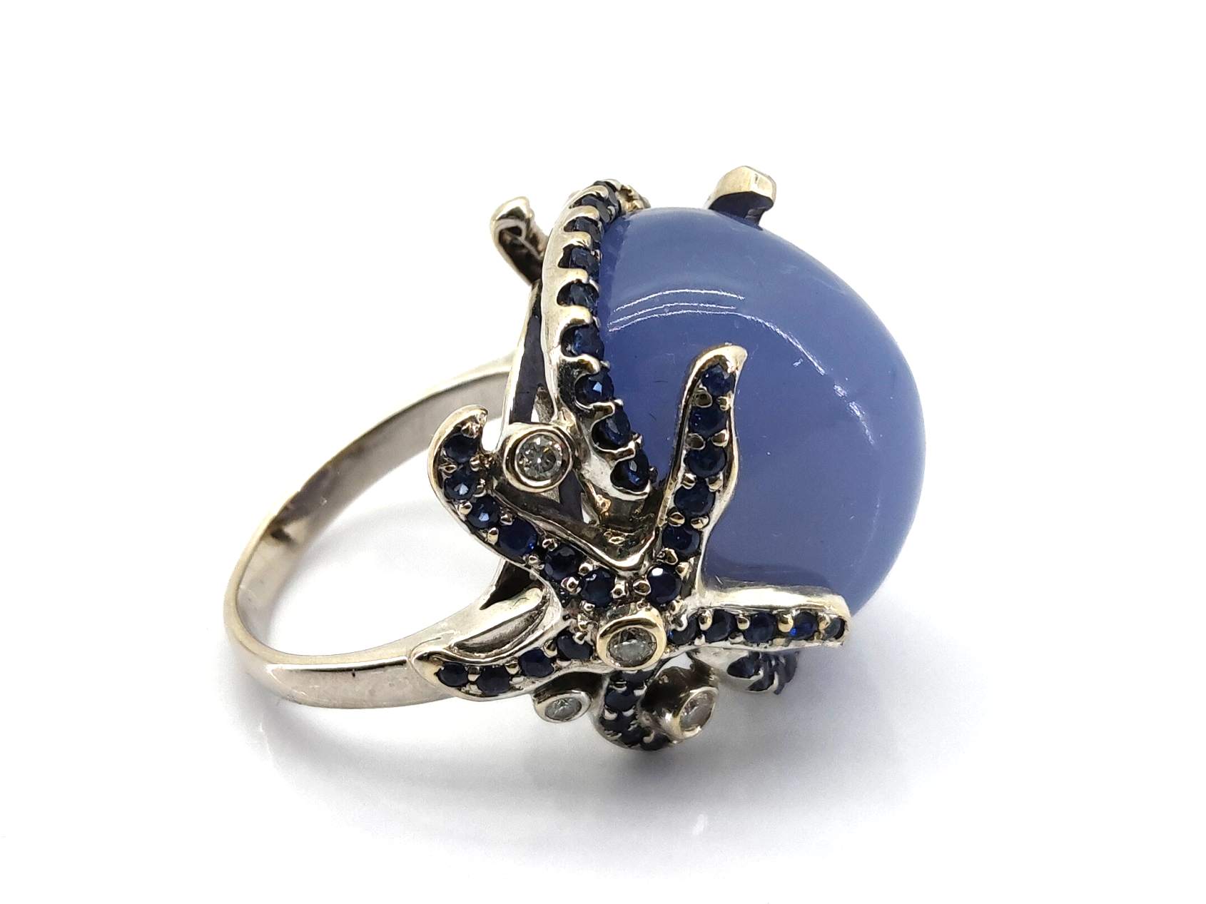 Sortija Oro 18k Con Diamante - Imagen 3