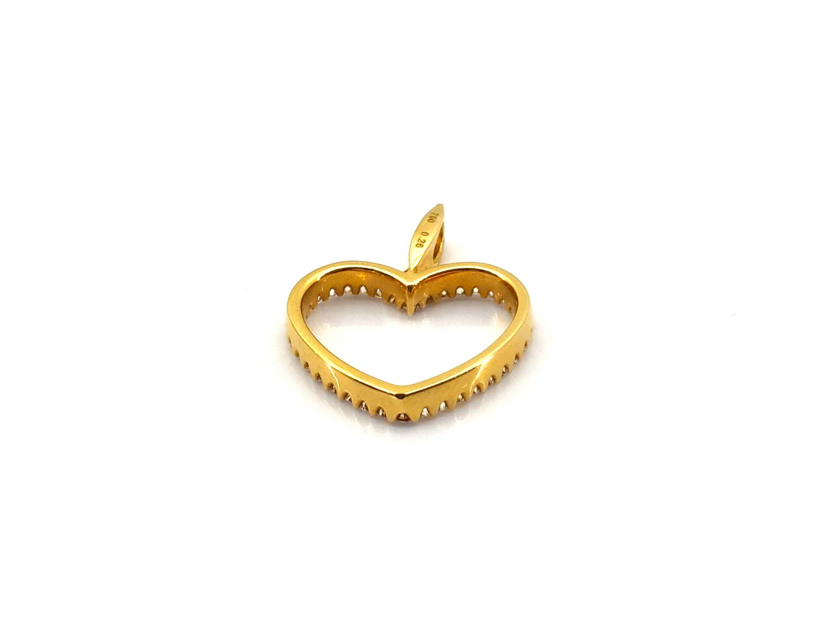 Colgante Oro 18k Con Diamante - Imagen 3