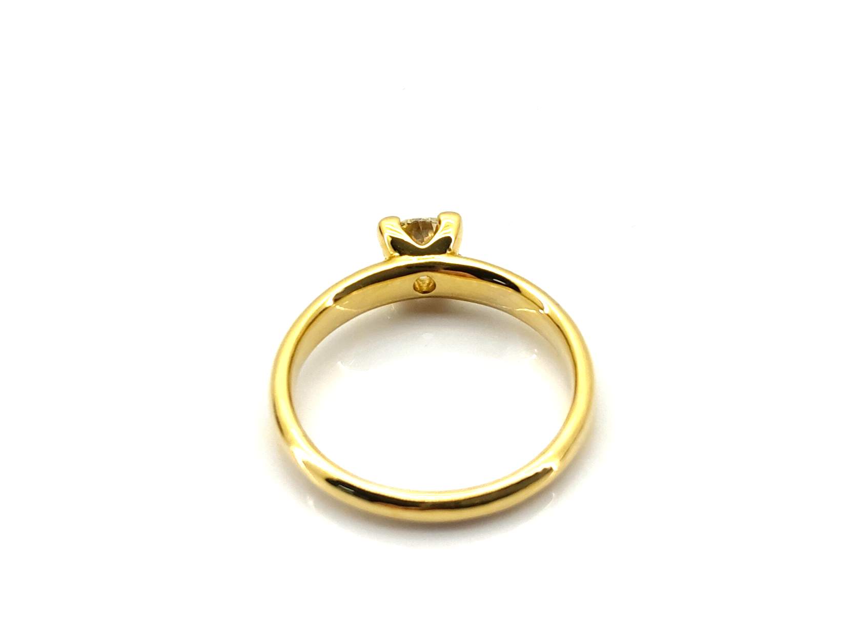 Sortija Oro 18k Con Diamante - Imagen 4