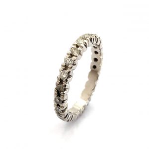 Sortija Oro 18k Con Diamante