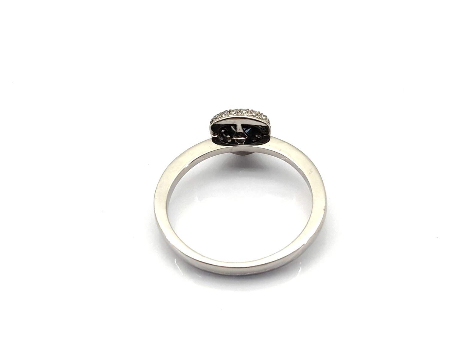 Sortija Oro 18k Con Diamante,Zafiro - Imagen 4