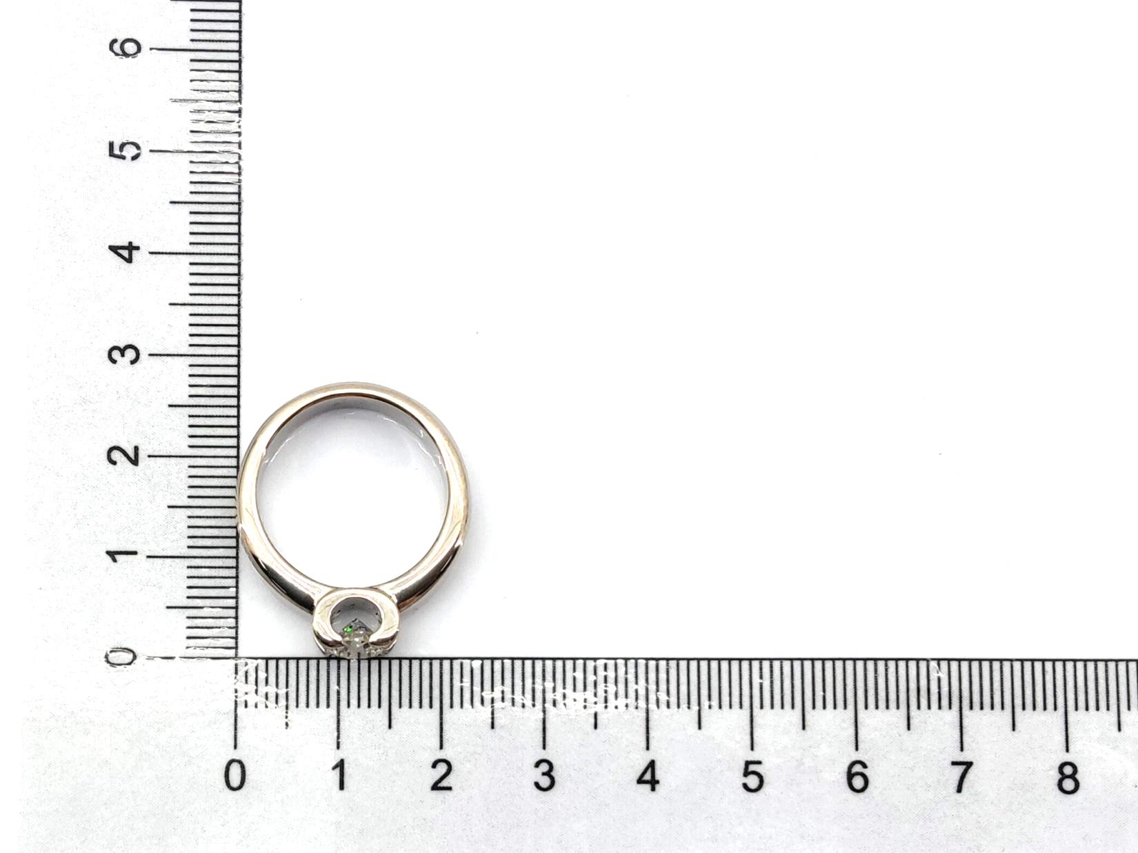 Sortija Oro 18k Con Diamante - Imagen 5