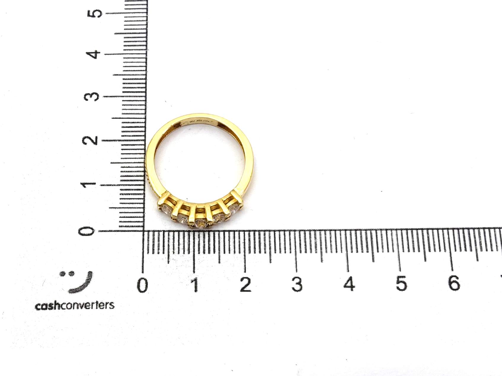 Sortija Oro 18k Con Diamante - Imagen 5