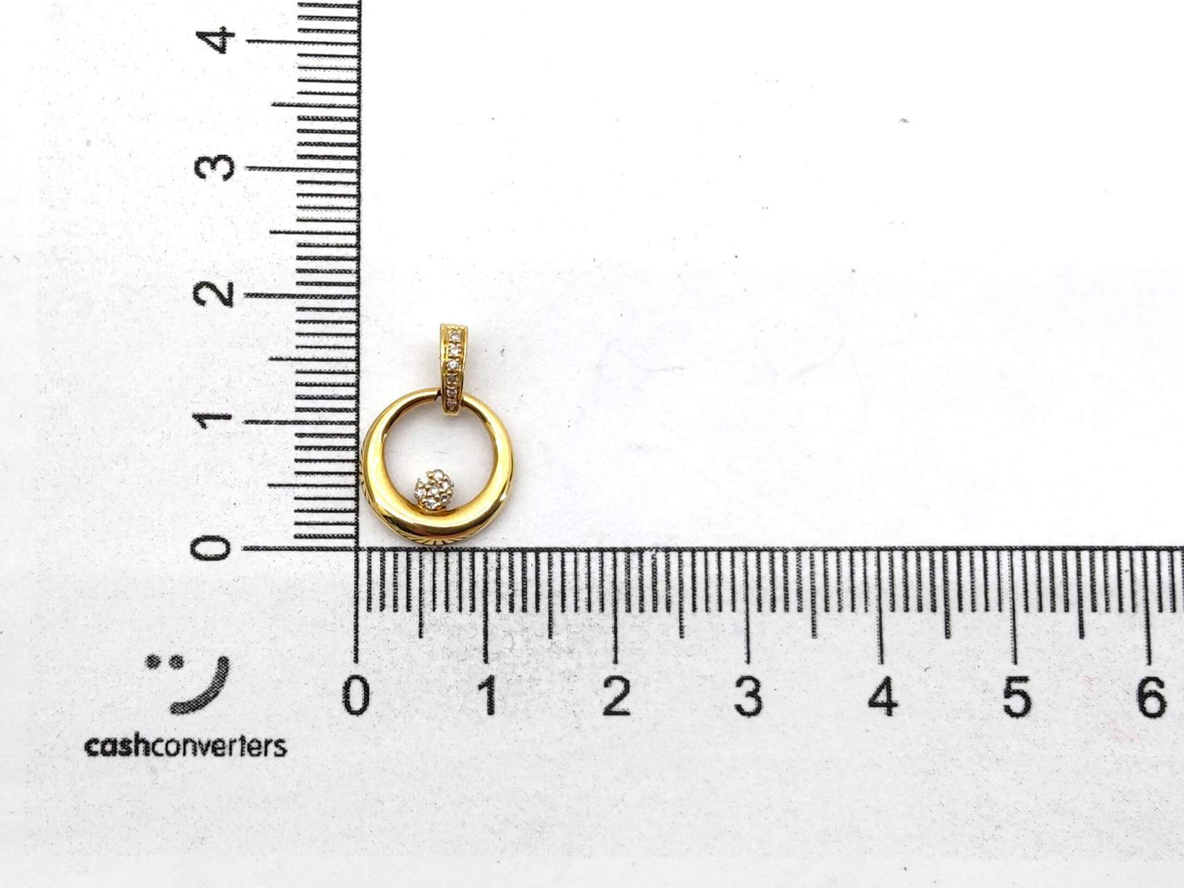 Colgante Oro 18k Con Circonita - Imagen 5