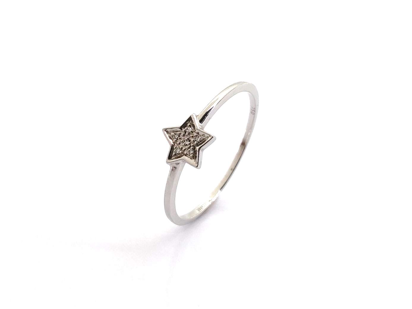 Sortija Oro 18k Con Diamante