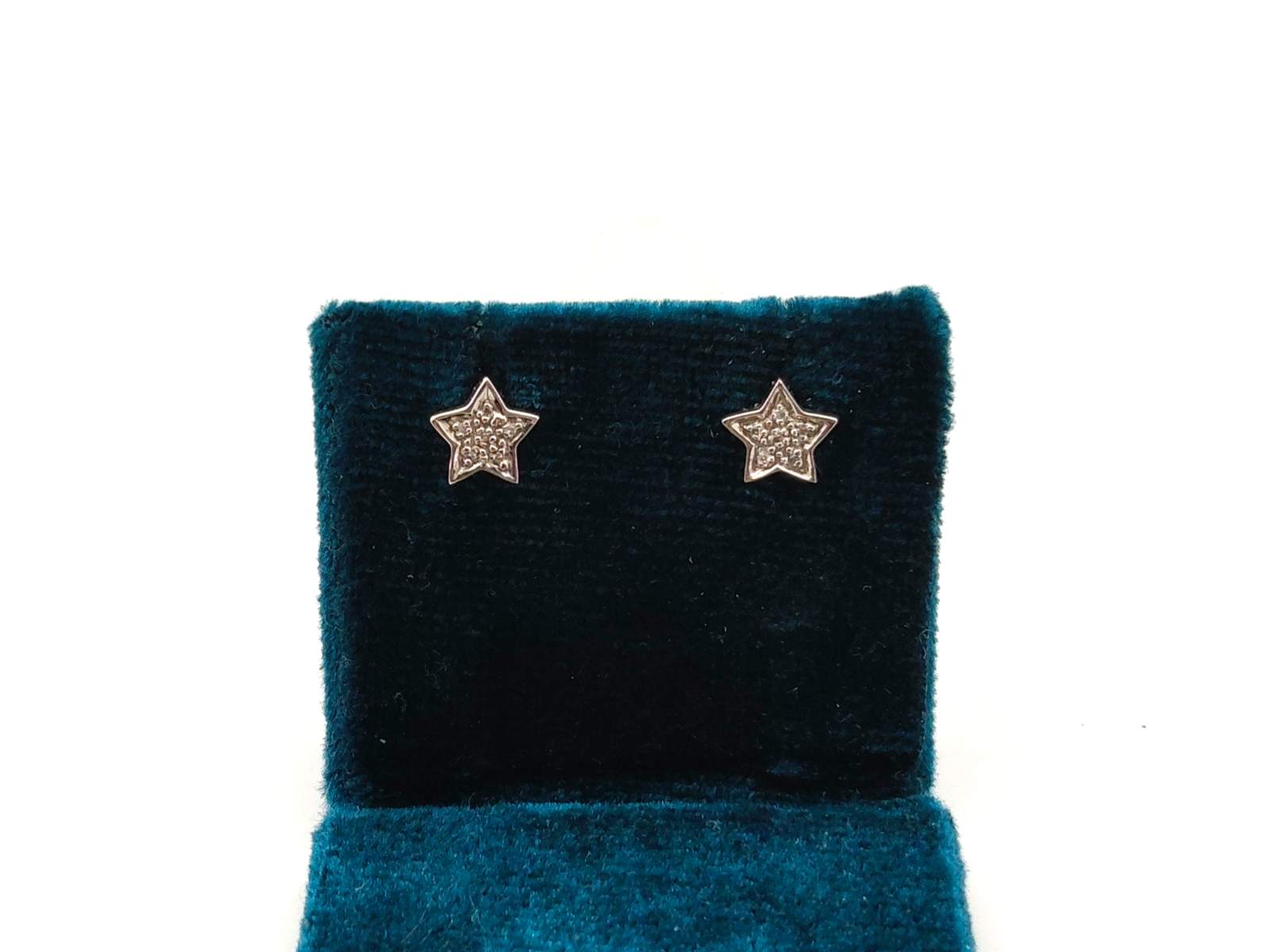 Pendientes Oro 18k Con Diamante