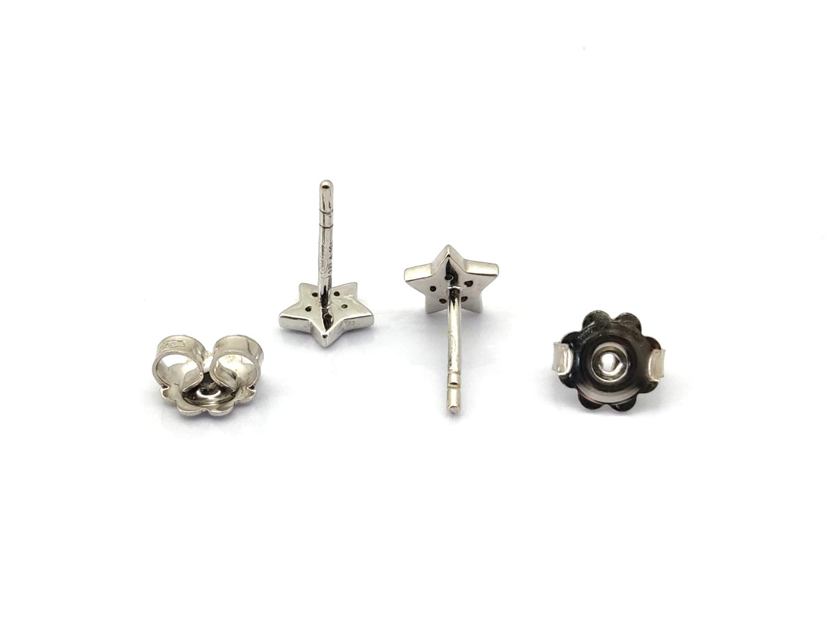 Pendientes Oro 18k Con Diamante - Imagen 3