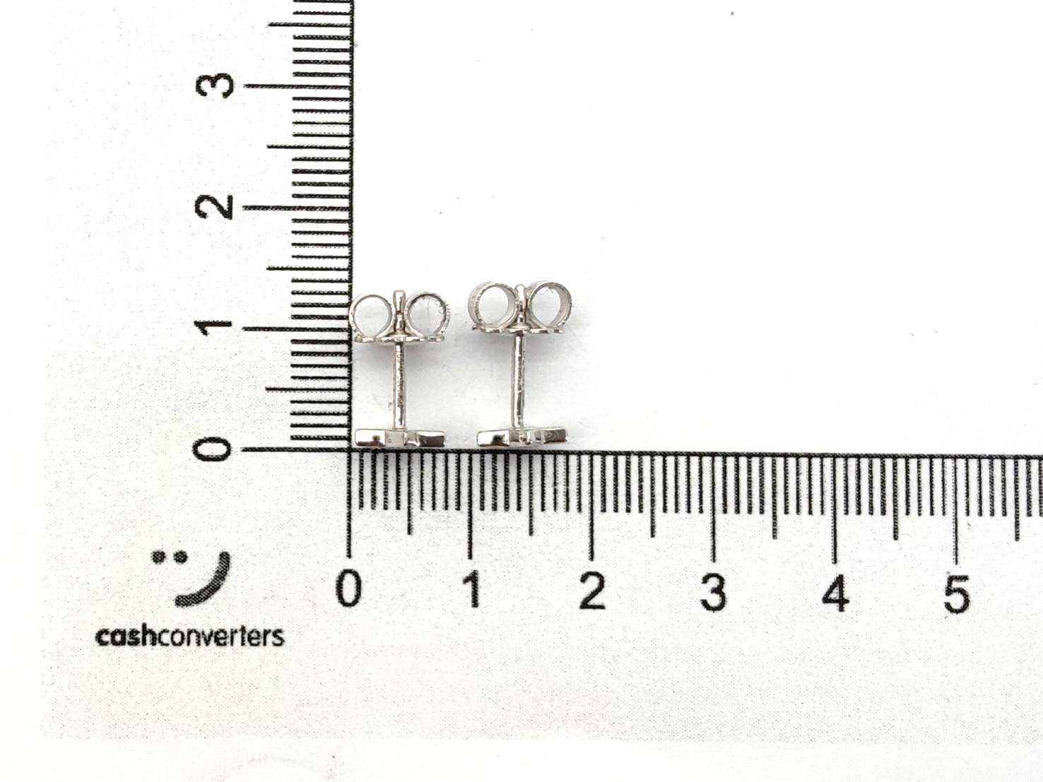 Pendientes Oro 18k Con Diamante - Imagen 4