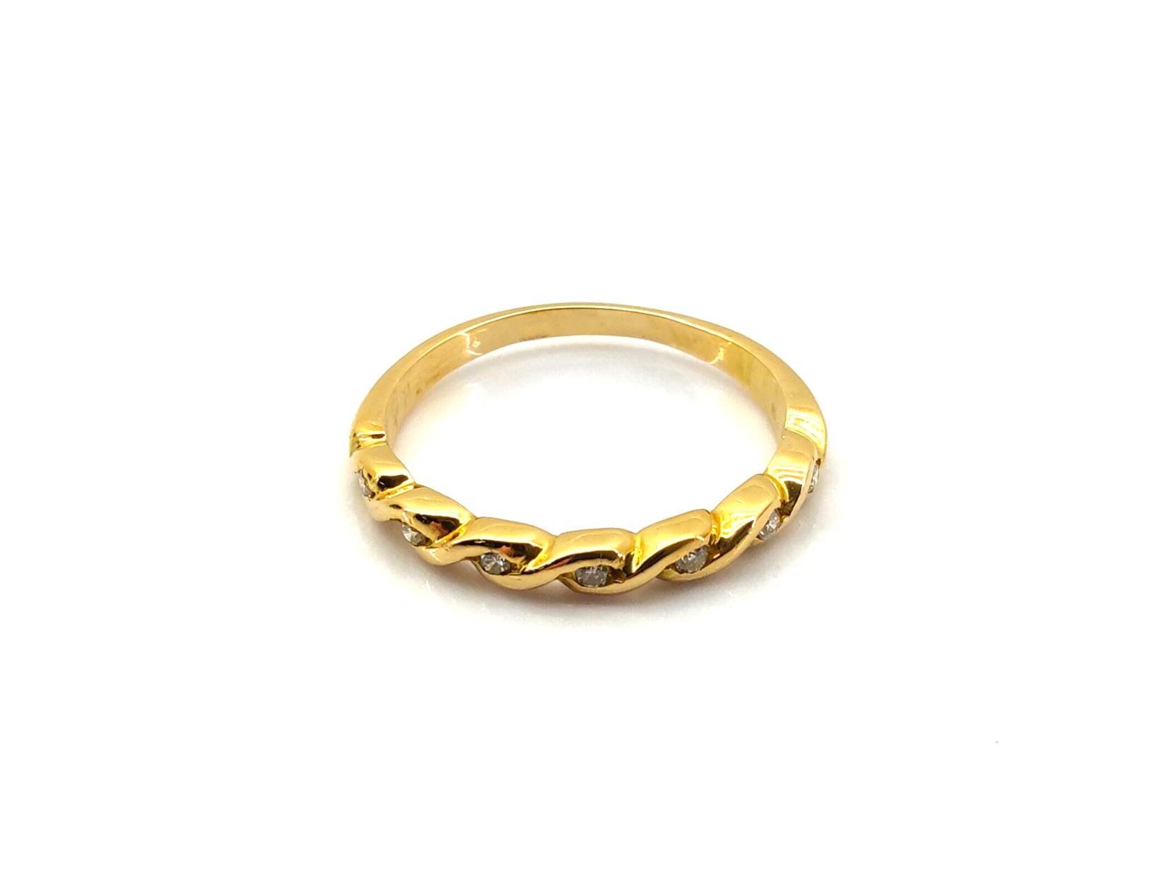 Sortija Oro 18k Con Diamante - Imagen 2