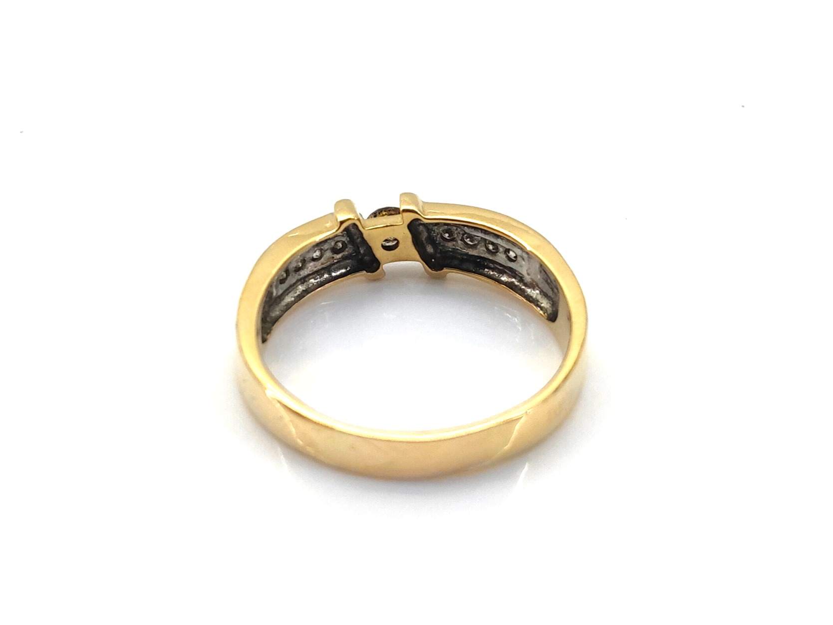 Sortija Oro 18k Con Diamante - Imagen 4