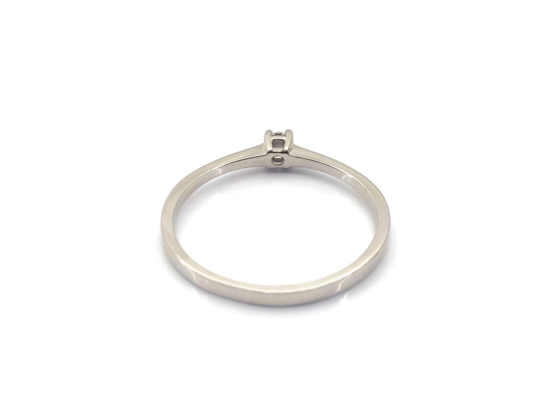 Sortija Oro 18k Con Diamante - Imagen 4