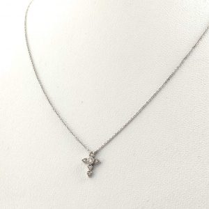 Colgante Oro 18k Con Diamante