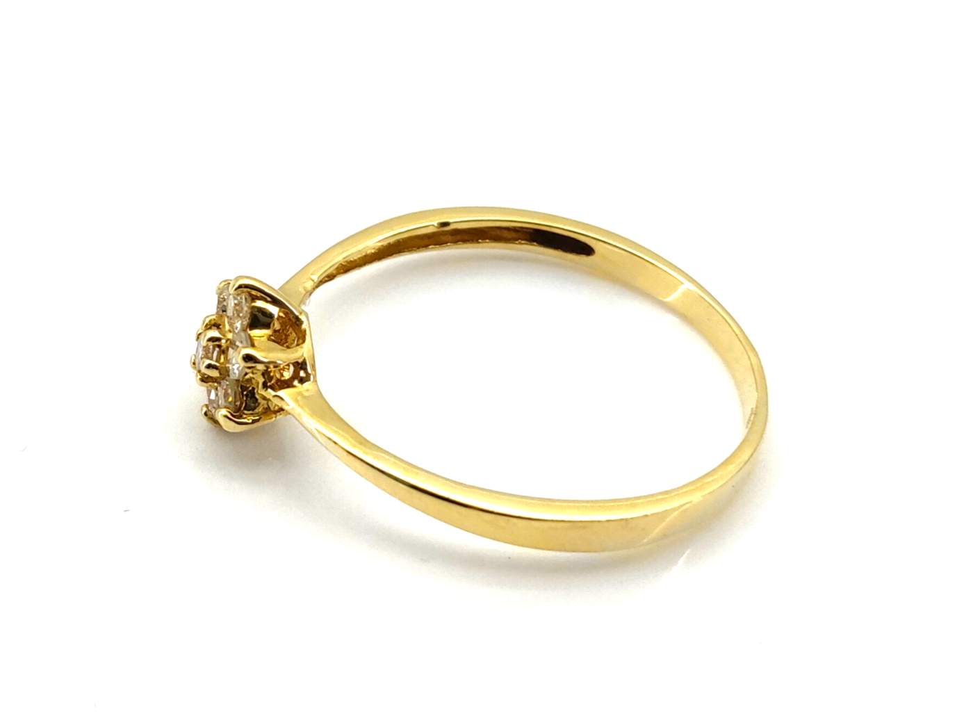 Sortija Oro 18k Con Diamante - Imagen 3