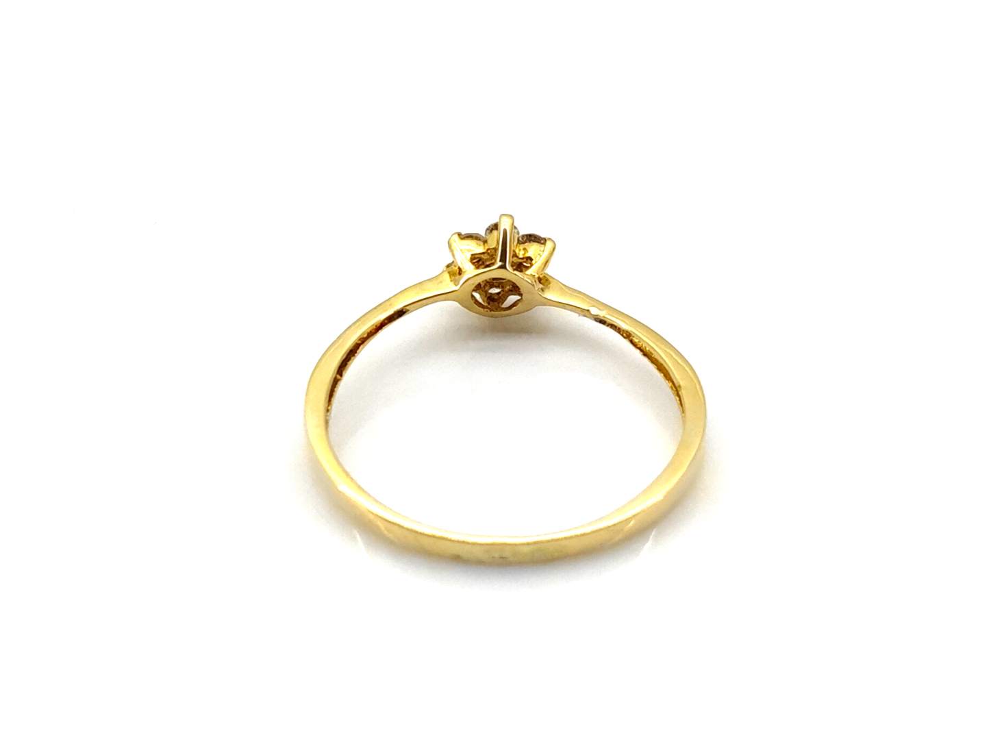 Sortija Oro 18k Con Diamante - Imagen 4