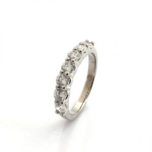 Anillo Oro 18k Con Circonita