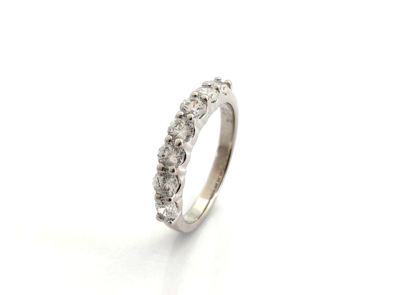 Anillo Oro 18k Con Circonita